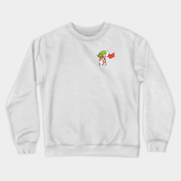 grinch chick fil a Crewneck Sweatshirt by kennaplate